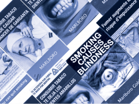 various packs of cigarettes