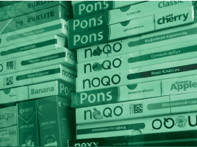 e-cigarettes at the point of sale