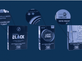 PAcks with highlights of the their health warning label