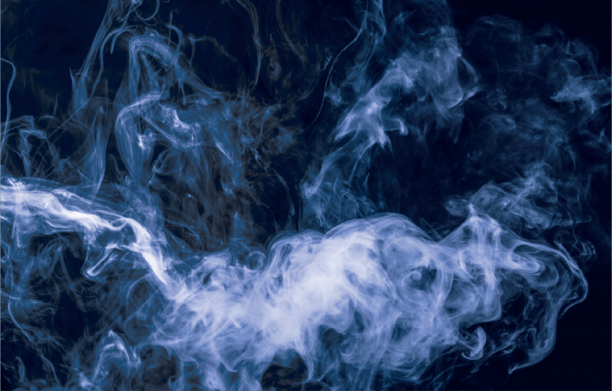 artistic image of smoke